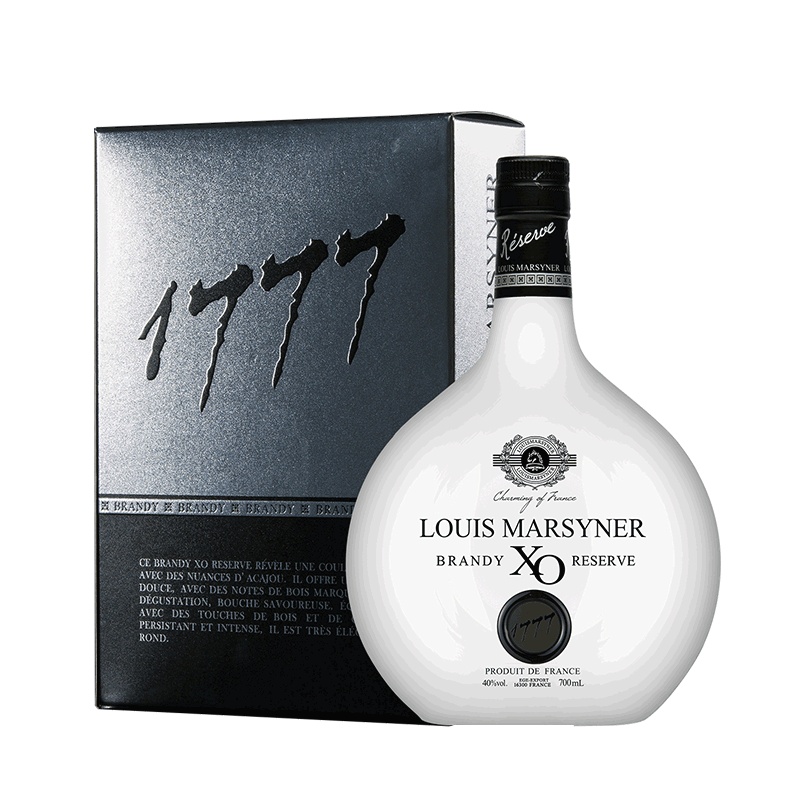 法国原瓶原装进口洋酒 路易马西尼40度XO白兰地烈酒礼盒700ml 珍藏