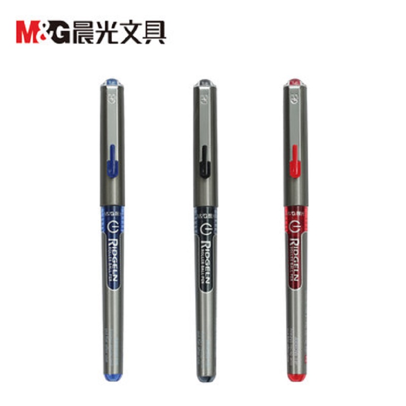 晨光(M&G) ARP50601 直液式签字笔 单盒装 黑色 12支/盒 笔尖规格: 0.5mm