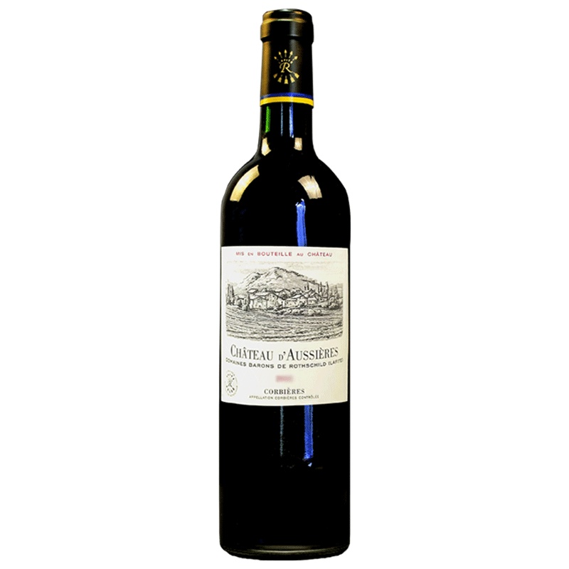 法国进口红酒 拉菲名庄奥希耶古堡干红葡萄酒750ml 单支装