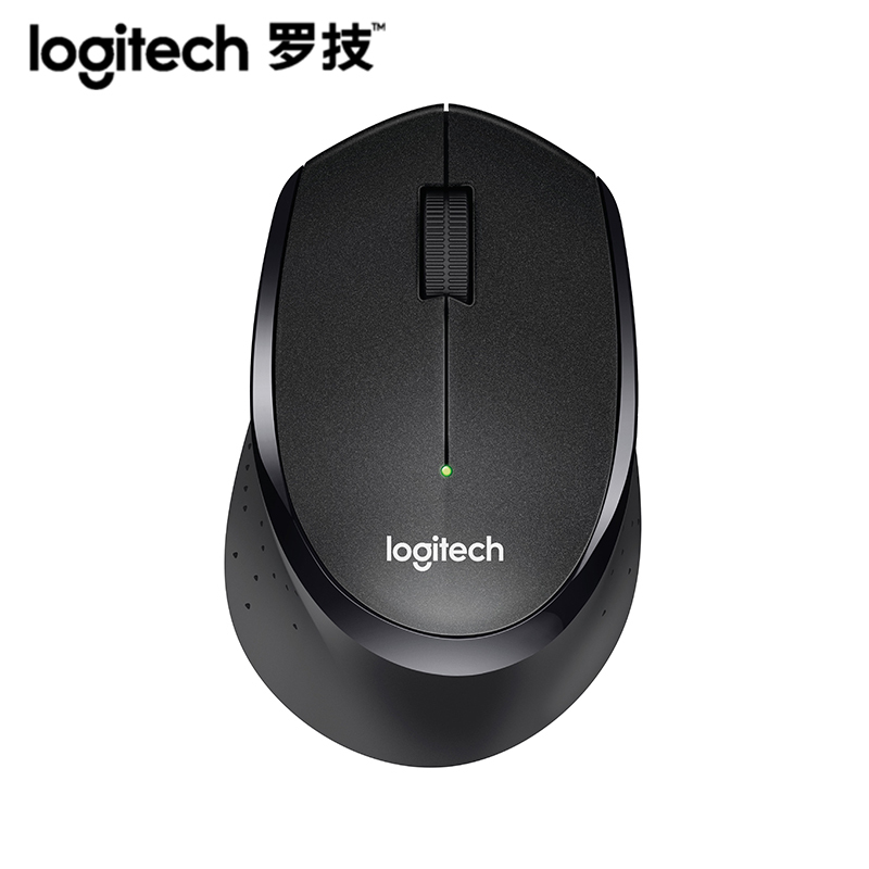 罗技(Logitech)(LH)M330 无线静音鼠标 办公笔记本省电无声鼠标