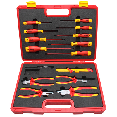 工具库 宝合BOOHER 15件套绝缘综合工具组套 0200105