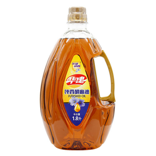 华建诚鑫 纯香胡麻油1.8L 亚麻籽油