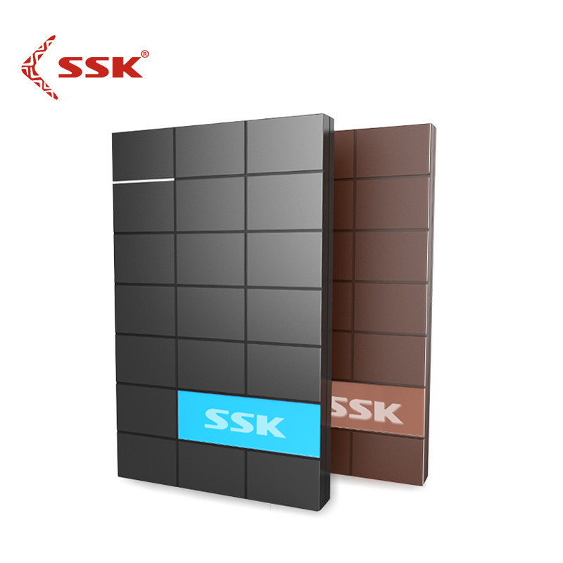 飚王(SSK) SHE080 2.5寸移动硬盘盒 USB3.0 SATE串口笔记本硬盘盒 固态硬盘盒子 黑色