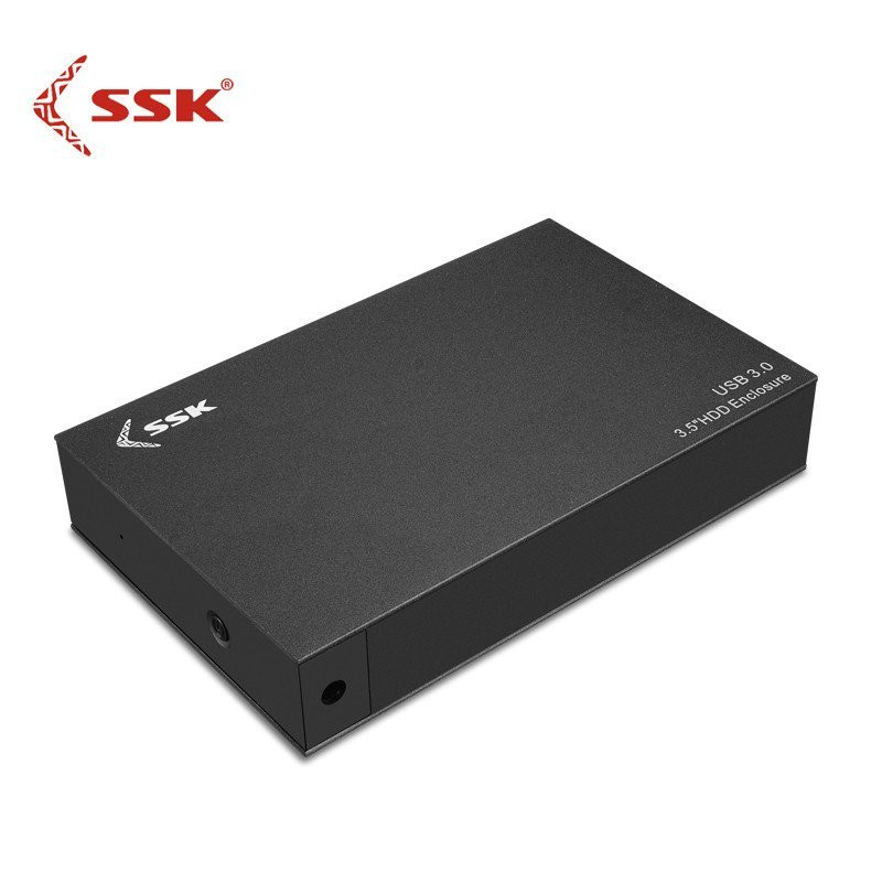 飚王(SSK) HE-G3000 3.5寸USB3.0台式机移动硬盘盒子 sata串口硬盘壳