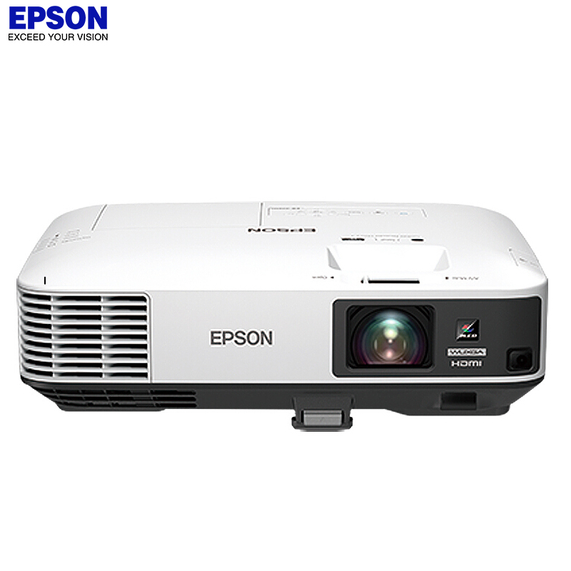 爱普生(EPSON)CB-2065高端工程投影机(5500流明 标机+100寸红叶支架投影幕 +线材 SC)