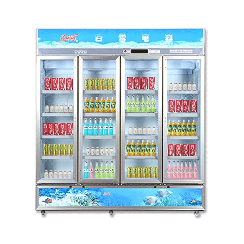 白雪SC-1200F家用立式 冰柜 冷柜 商用冷藏陈列柜 啤酒展示柜 饮料柜 保鲜柜 超大容量