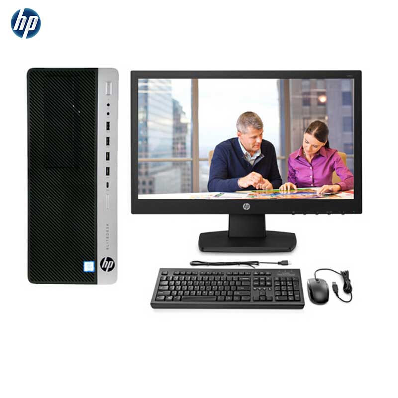 惠普(HP)480 G5商用台式电脑20.7寸(I5-8500 8G 1T DVDRW 2G独显 Win10H)