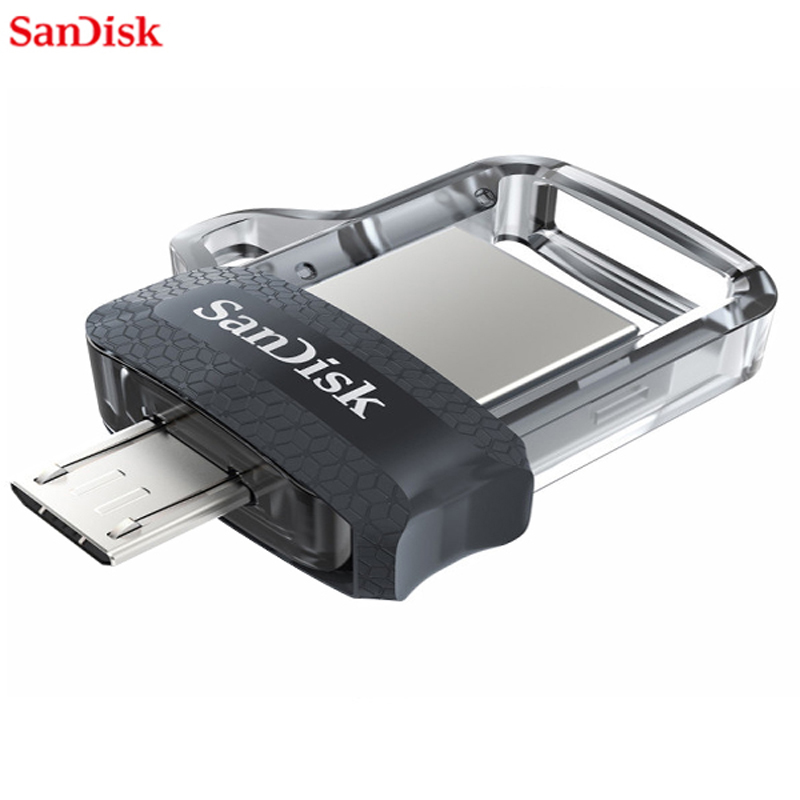 [精选]闪迪(Sandisk)32GB U盘 酷捷 高速手机电脑两用双接口OTG内存扩容