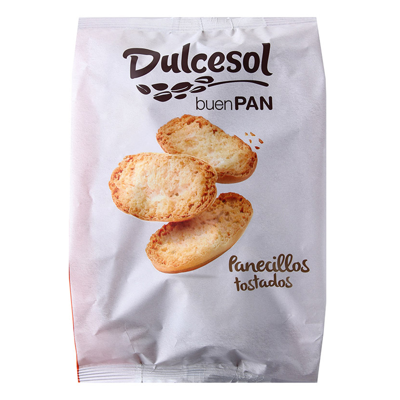 西班牙进口 都瑟(Dulcesol)原味面包干200g/袋 休闲零食 早餐下午茶