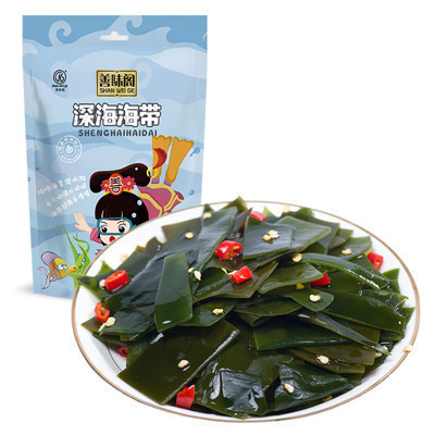 [善味阁]深海海带250g*1袋 休闲零食卤味小吃开袋即食熟食下饭菜下酒菜 真空小包