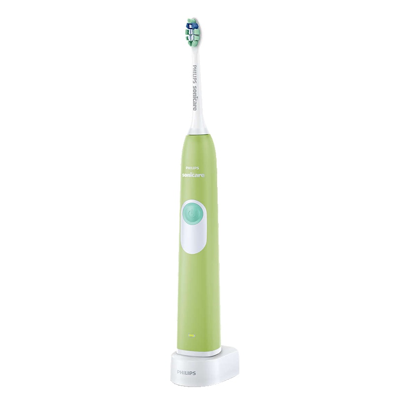 飞利浦(Philips)电动牙刷HX6215 充电式声波震动式31000次/分钟清洁牙刷 防御牙菌斑 情侣系列