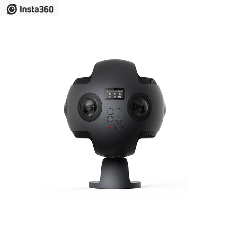 Insta360 Pro 8K 3D(双电续航)全景相机套餐(含东芝 CLASS10 U3 64G SD卡*2张)