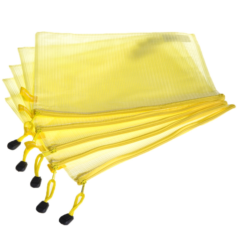 广博 B5彩色网格PVC文件袋/文件套 A6113 270只/件(单位/件)