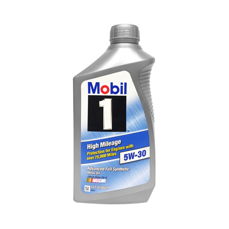 [高里程]Mobil美孚 美国进口 1号高里程 HM 5W-30 全合成机油 1QT/0.946L