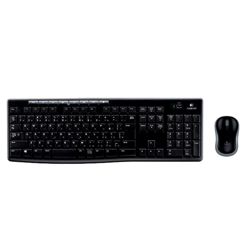 罗技(Logitech)MK270台式电脑笔记本无线光电家用游戏商务便携办公键盘鼠标套装