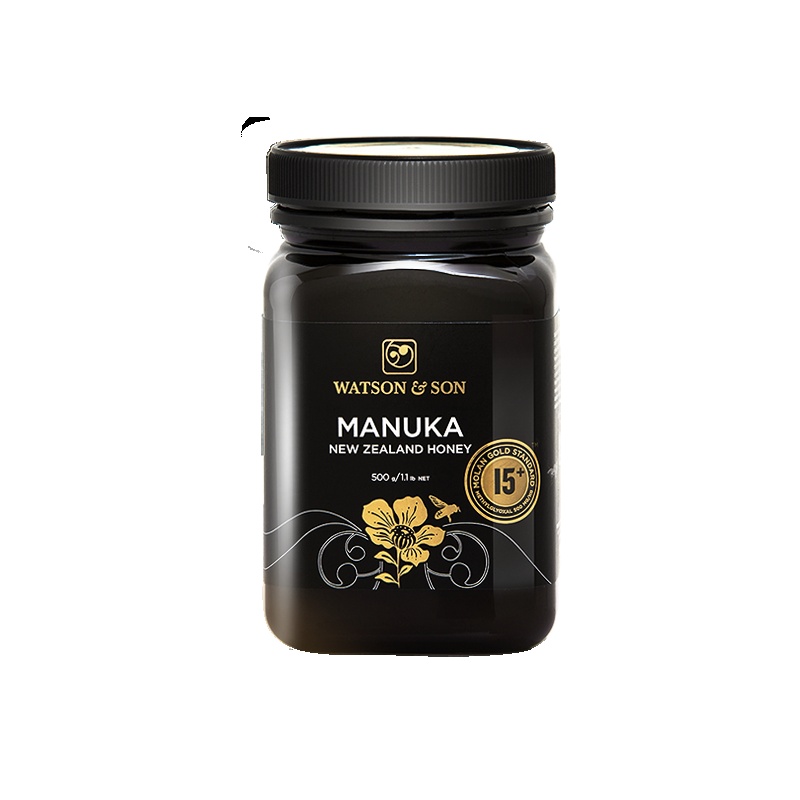 沃森 WATSON&SON 麦卢卡蜂蜜MGS15+蜂蜜 500g 新西兰原装进口蜂蜜滋补蜂蜜