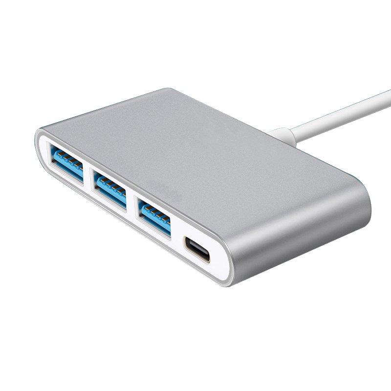 酷比客(L-CUBIC) USB Type-c转USB3.0 HUB3口 带充电功能 LCCPU3H3P(单位:根)