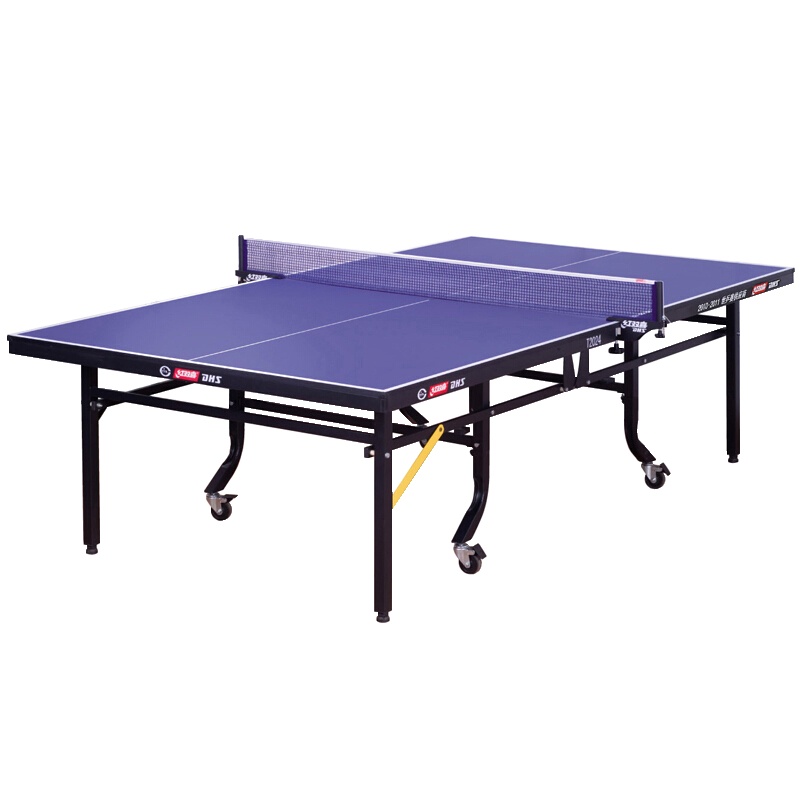 红双喜DHS乒乓球台 T2024 可移动整体折叠式乒乓球桌