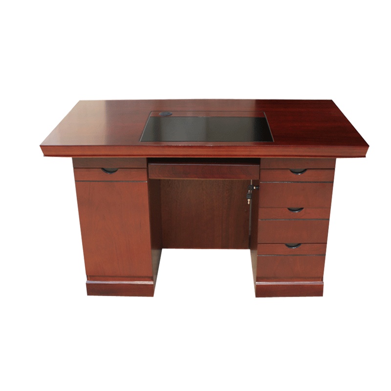 三能 办公家具办公桌其他 现代中式木质人造板油漆办公桌 油漆办公桌