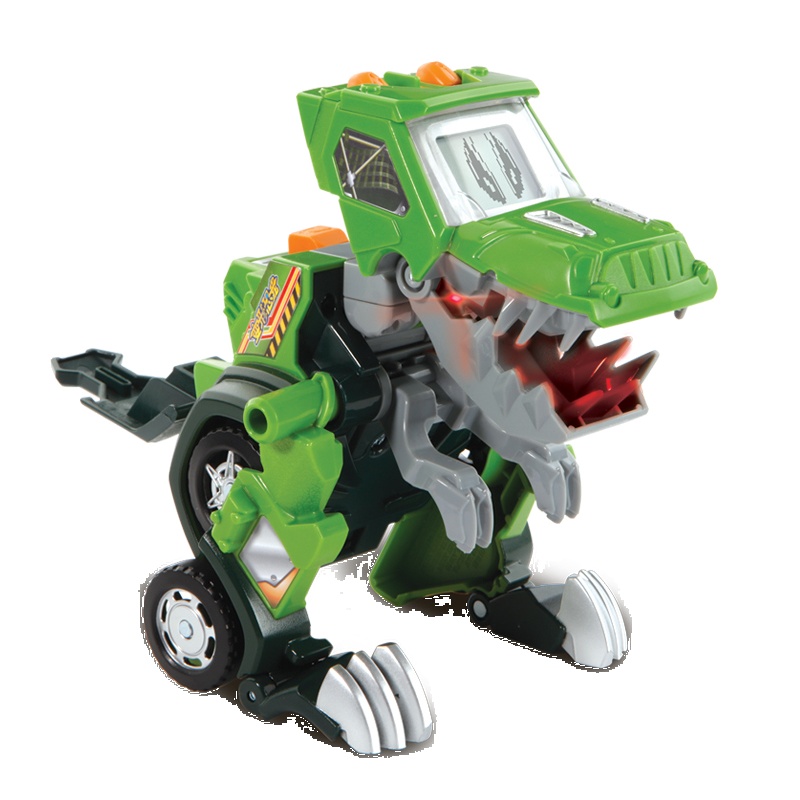 [苏宁自营]伟易达(Vtech) 玩具 变形恐龙- 守护者系列·霸王龙变形机器人汽车百变金刚儿童男孩玩具