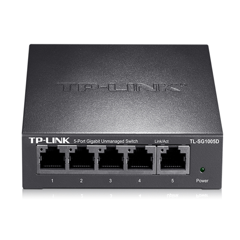 TP-Link TL-SG1005D 5口千兆交换机 1000M网络监控 交换机
