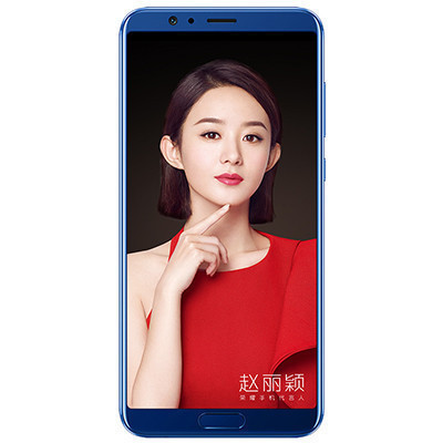华为/荣耀V10 全网通8G版 8GB+128GB 炫影蓝 移动联通电信4G全面屏游戏手机 双卡双待
