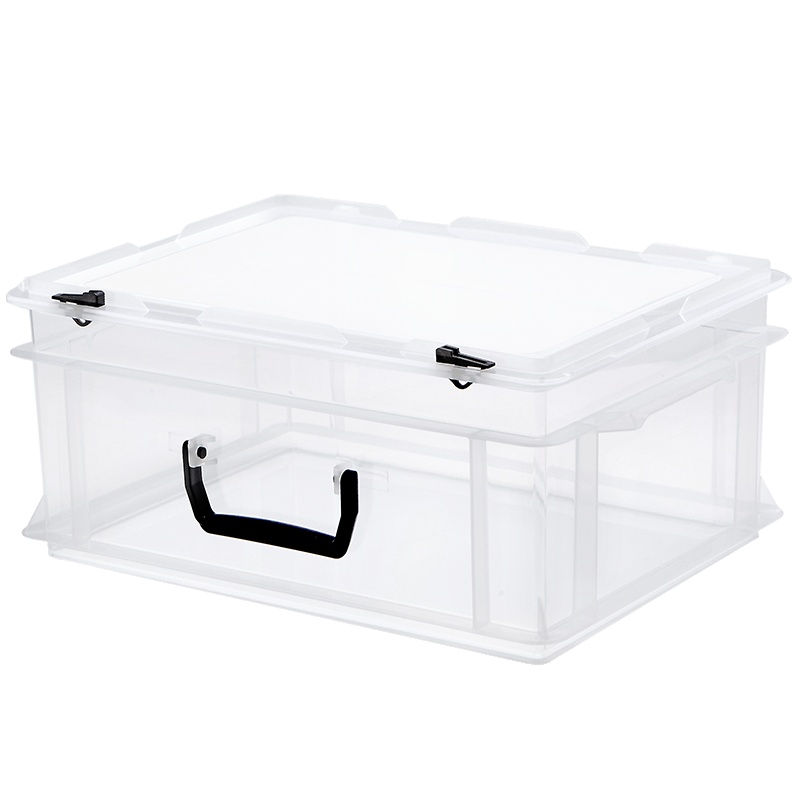 JEKO&JEKO特耐斯储物箱18L透明收纳箱塑料收纳盒子衣服整理箱床底衣柜SWB-5465