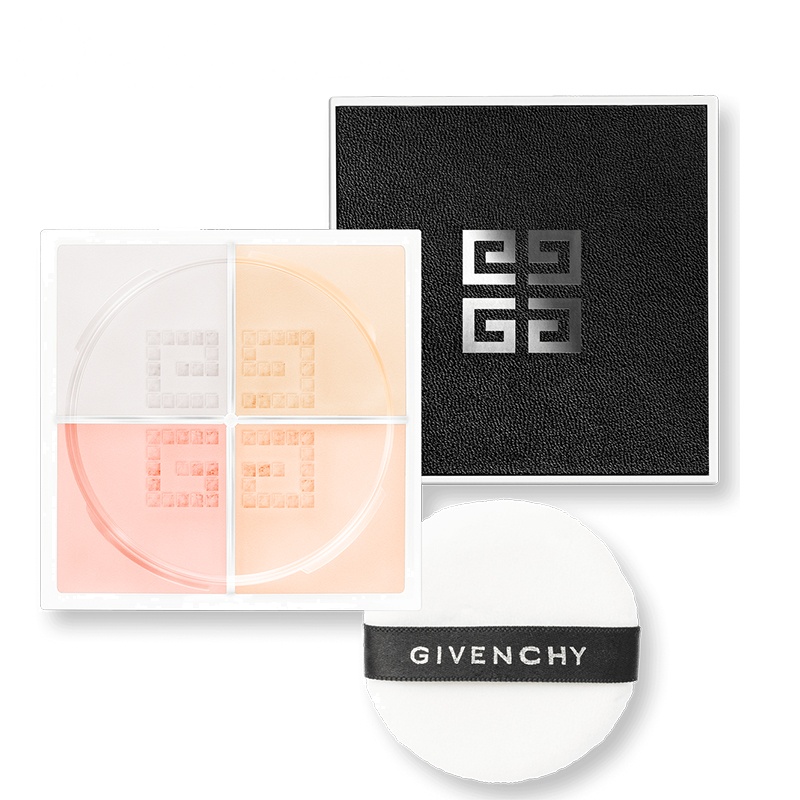 纪梵希(GIVENCHY)轻盈无痕明星四色散粉5号 4*3g 丝缎珍珠 四宫格散粉 自然定妆 均匀肤色