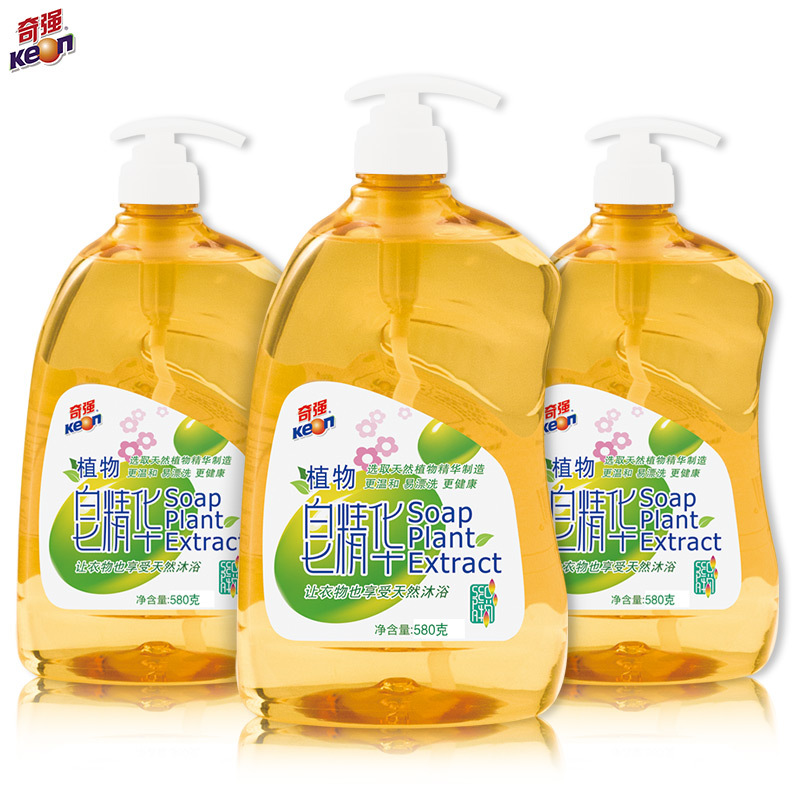 奇强Keon 580g全植物皂液 天然植物油精华 21瓶/箱 (单位:箱)