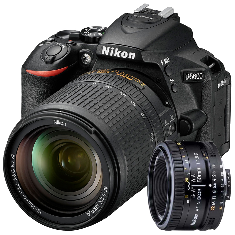 尼康(Nikon) 闪迪32G高速卡 包 保护镜 三脚架 清洁套装 金刚膜 D5600+18-55(套)-