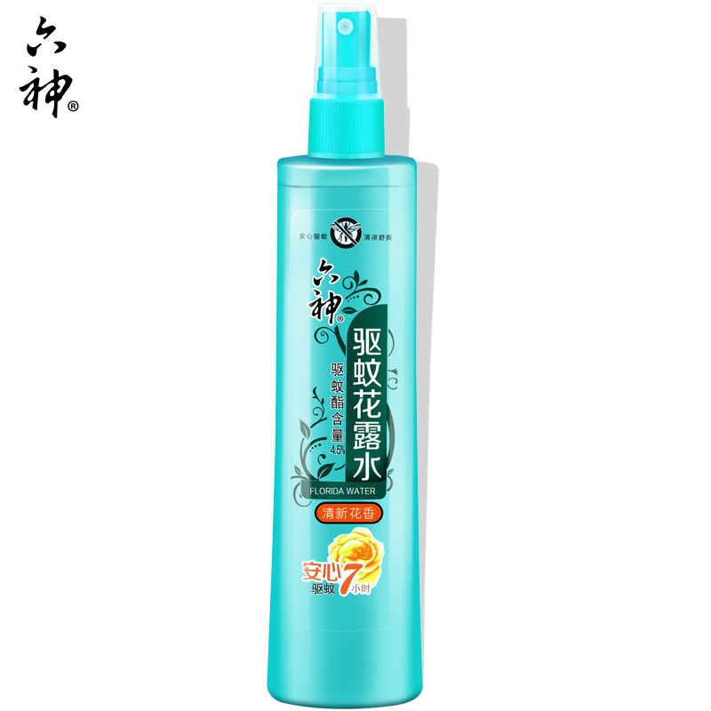 六神 薄荷香型 驱蚊花露水 180ml(单位:瓶)