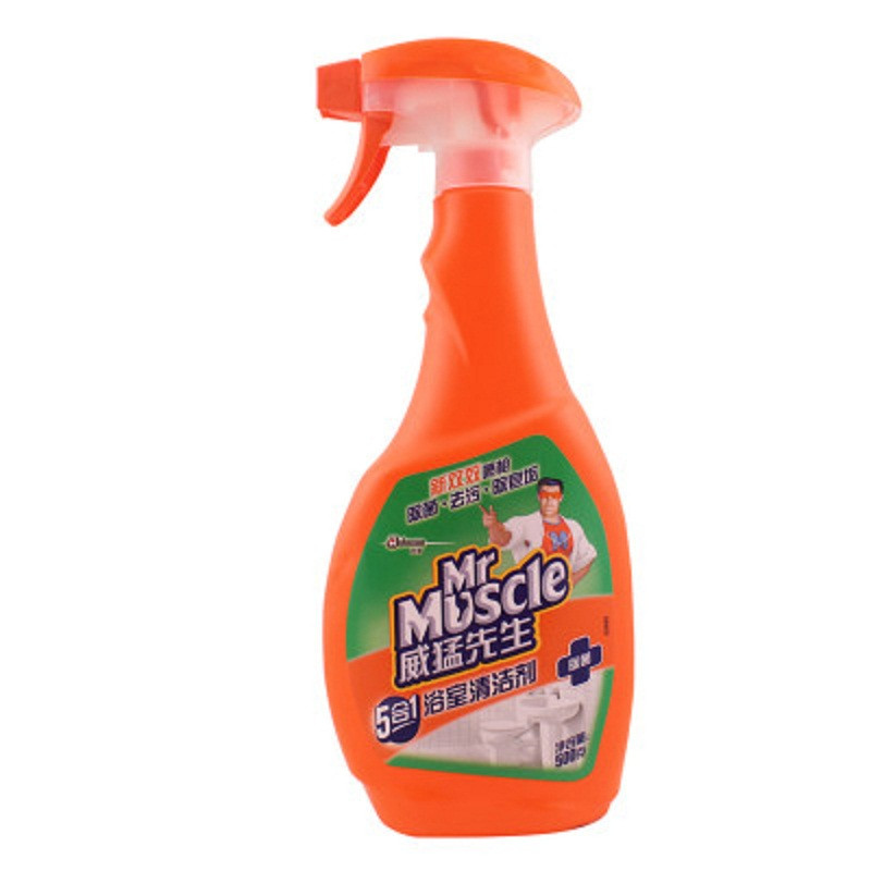 威猛先生(Mr Muscle) 5效合1 清洁去污除菌 浴室清洁剂 500g (单位:瓶)