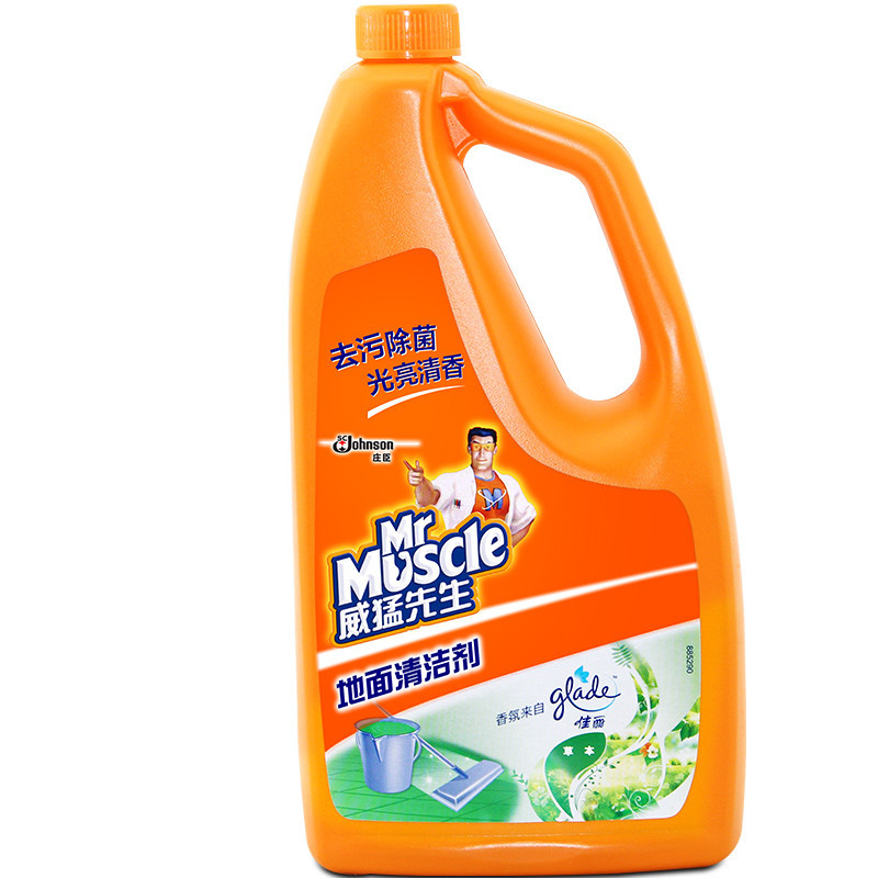威猛先生(Mr Muscle) 草本清香 地面清洁剂1kg (单位:瓶)