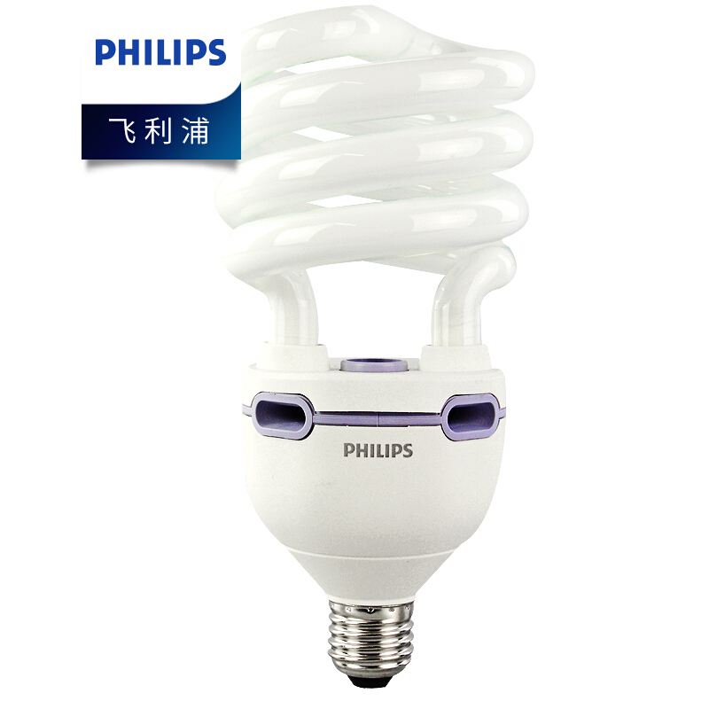 飞利浦PHILIPS 65W E27 螺旋大功率节能灯 7只/箱 1箱