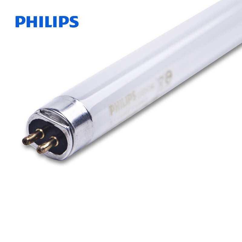 飞利浦PHILIPS T5 三基色荧光灯管 14W/865 40根/箱 564mm（含针） 1根