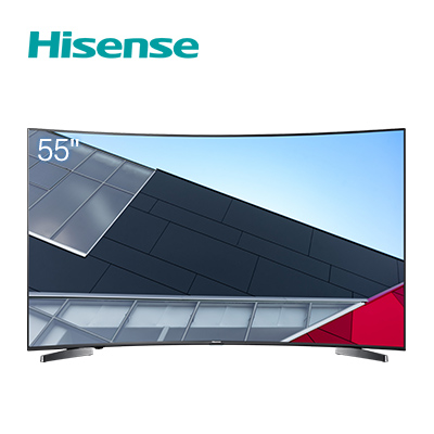 海信(Hisense)LED55E7CY 55英寸4K超高清 曲面 HDR 智能语音 人工智能液晶平板电视机