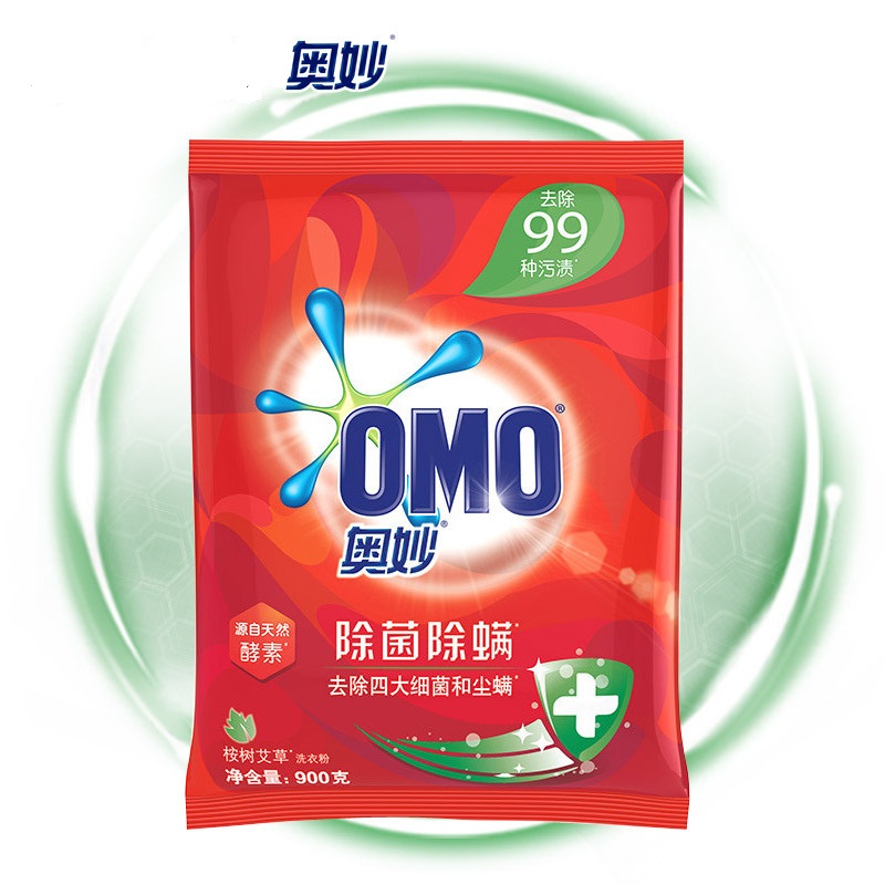 奥妙 除菌除螨 洗衣粉 900g(单位:瓶)