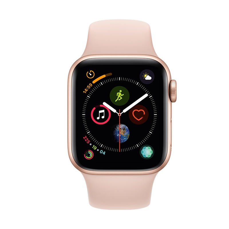 Apple Watch Series4 智能手表(GPS+蜂窝网络款 44毫米金色铝金属表壳 粉砂色运动型表带)