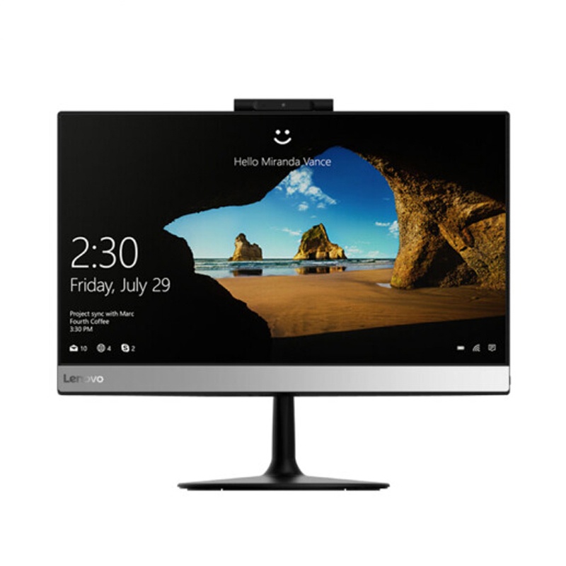 联想(Lenovo) 扬天商用S4250 21.5英寸一体机电脑(i5-7400 8GB 1TB 集显 RAMBO光驱 W10)