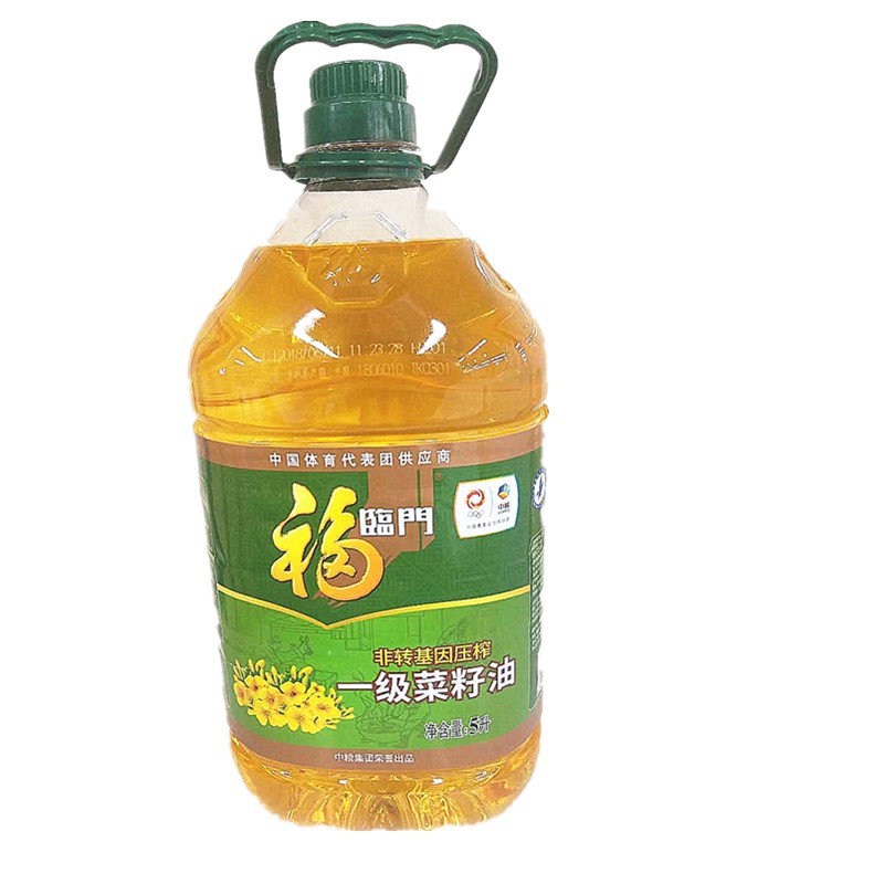 中粮 福临门 非转基因 压榨一级菜籽油 5L (单位:桶)