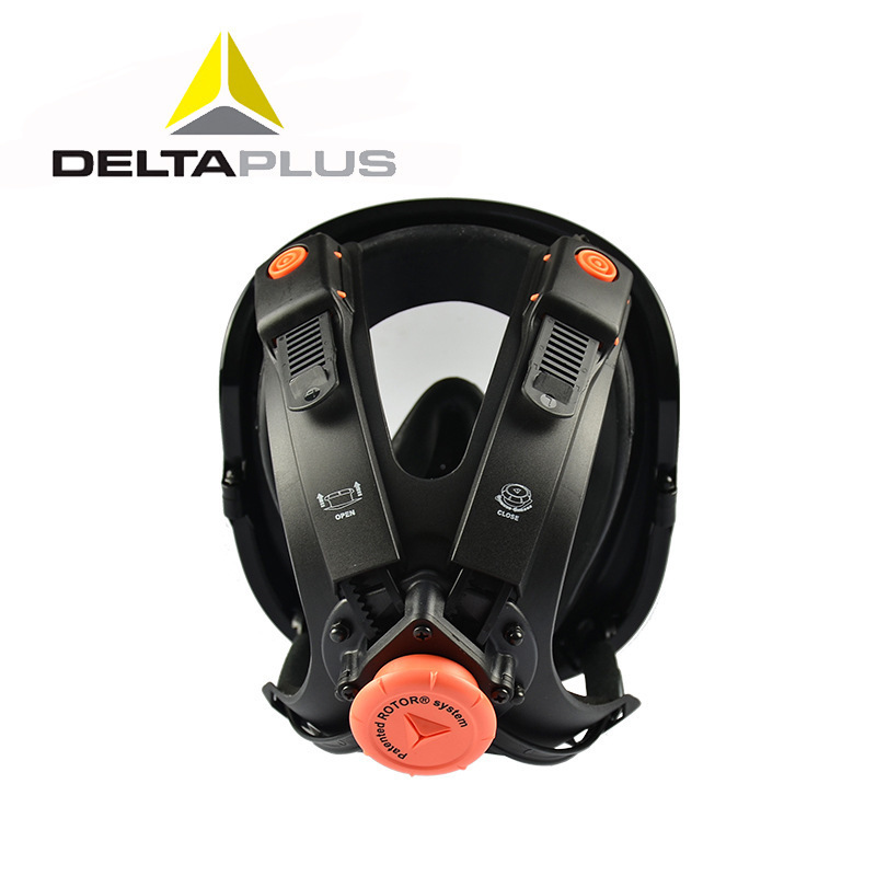 代尔塔(DELTAPLUS)105007-BN 硅胶一键调节防毒面具全面罩