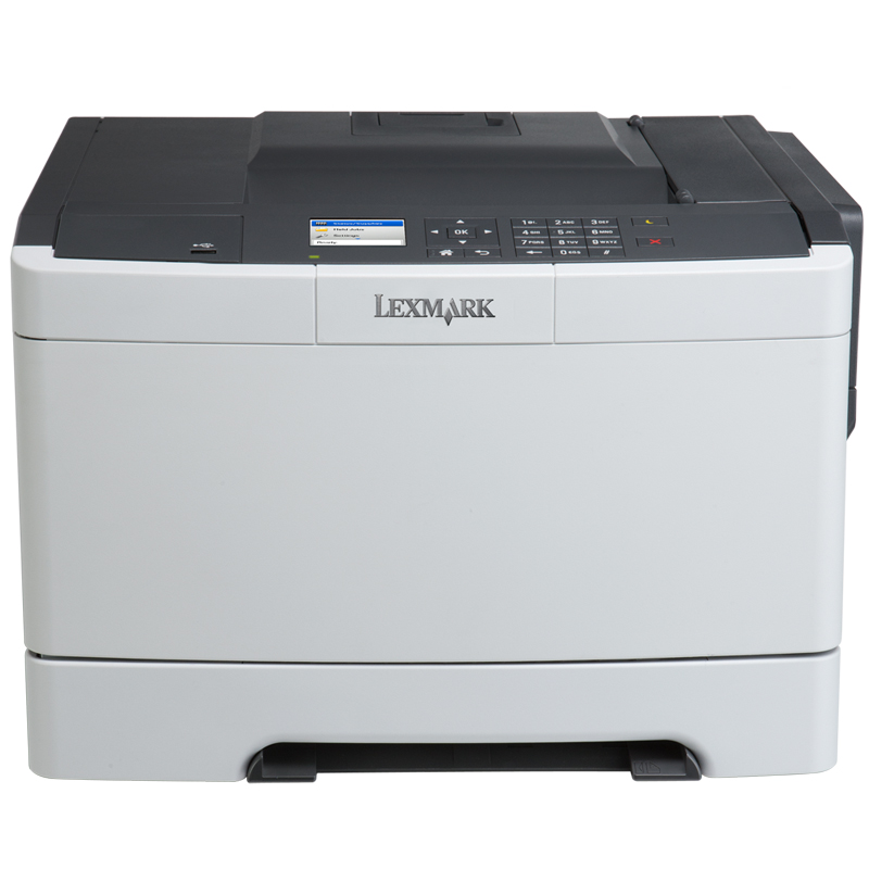 [精选]利盟(Lexmark)CS410dn彩色激光打印机 网络双面打印办公商用