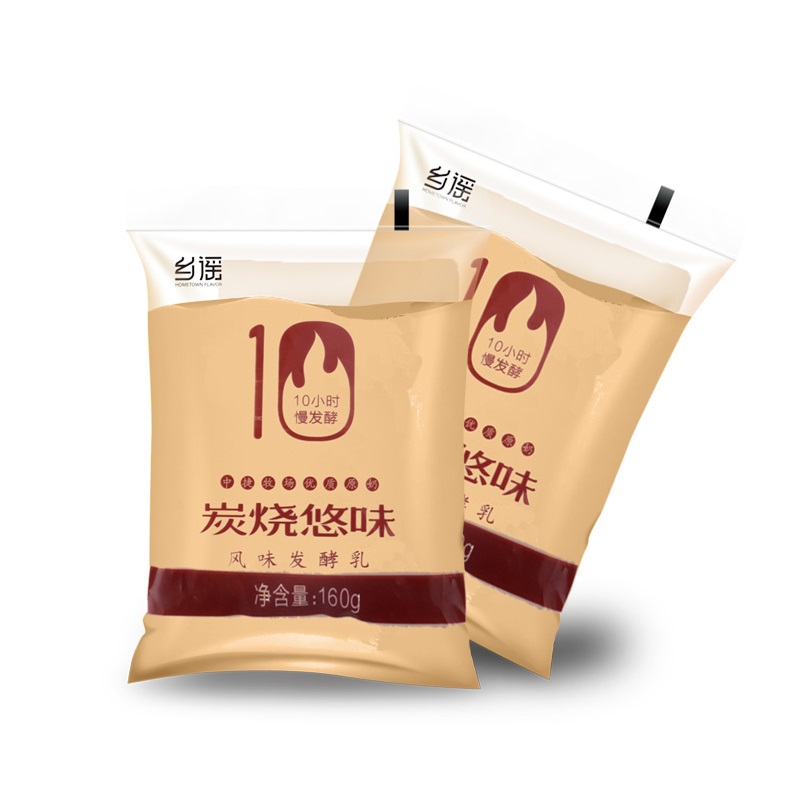 乡谣 炭烧悠味160g*15袋每箱熟酸奶