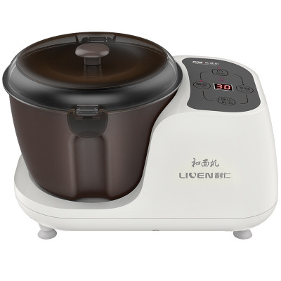 利仁(Liven)和面机家用全自动厨师机恒温醒面机 不粘和面桶 揉面机 微电脑控制搅拌和面机1--4斤面HMJ-D4
