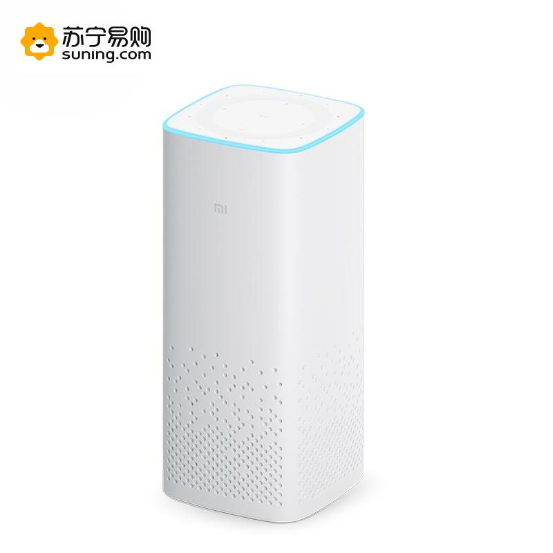 小米(MI小米AI音箱 智能音响语音遥控按键 双频WiFi 蓝牙 2.25英寸全频扬声器 白色