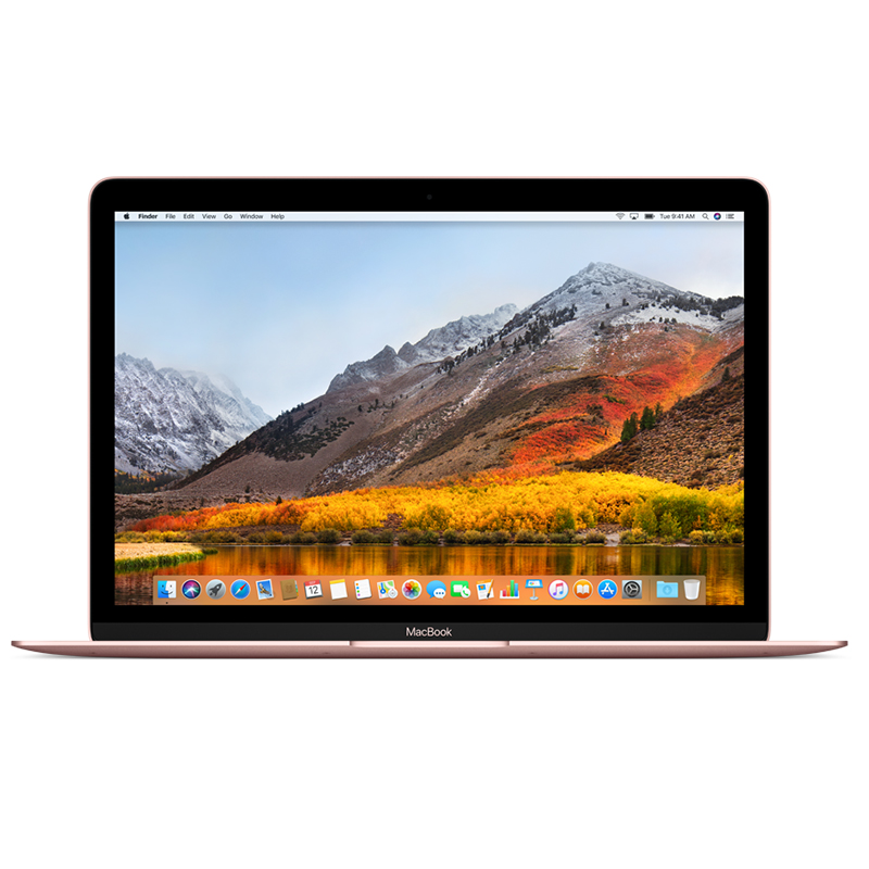 Apple MacBook 12英寸 i5处理器I 8GB 512GB SSD 金色 笔记本电脑 轻薄本 MRQP2CH/A