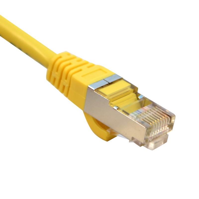 酷比客(L-CUBIC) 超五类屏蔽网络线 黄色 LCLN5ERRSYW-0.5M (单位:根)