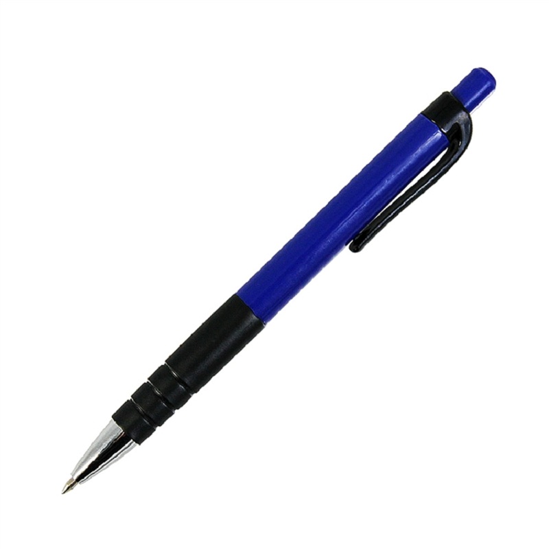 [精选]得力 6505圆珠笔0.7mm 12支/盒 (4盒价格) 蓝色