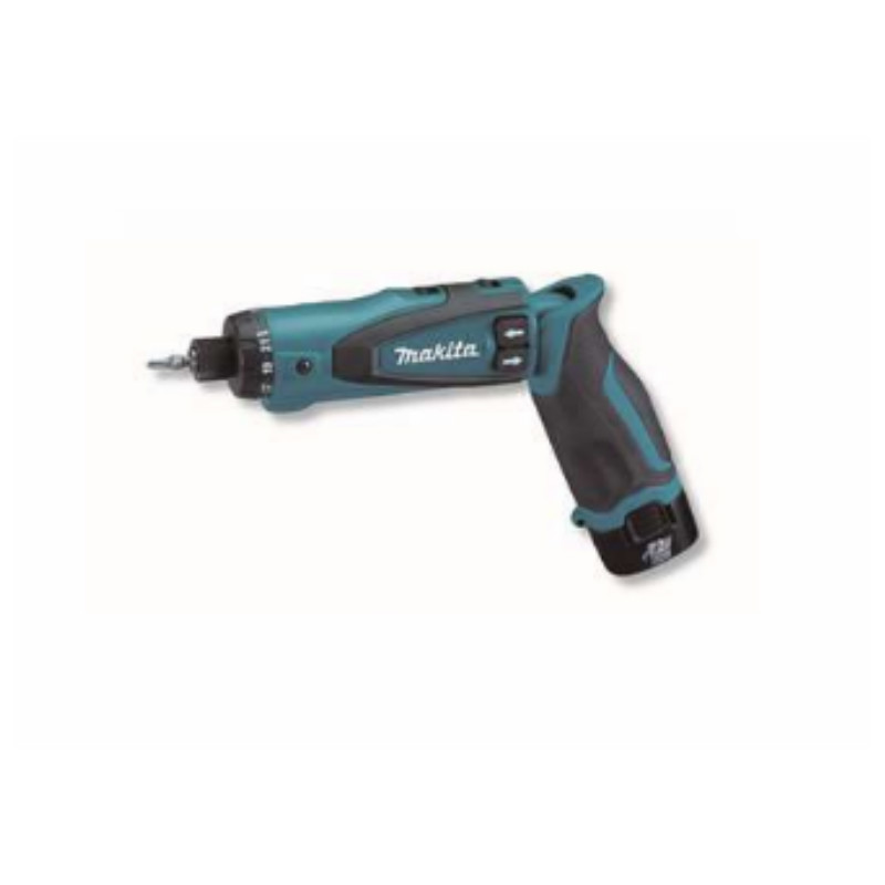 牧田 Makita DF010DSE 7.2V 锂电池充电式冲击起子电钻 1/4″