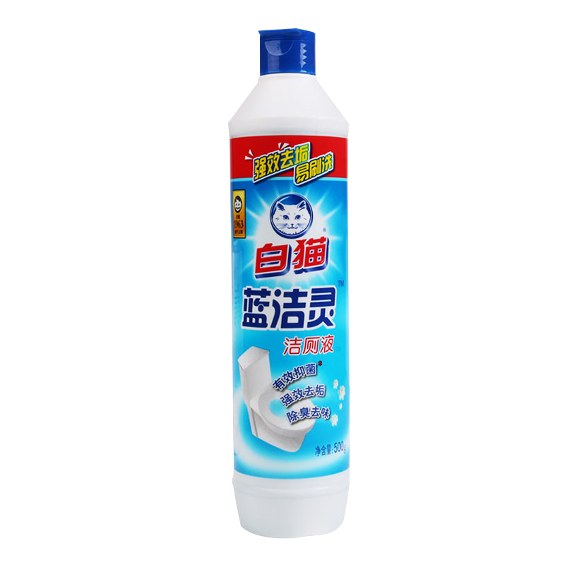 白猫 蓝洁灵 洁厕液 500g(单位:瓶)